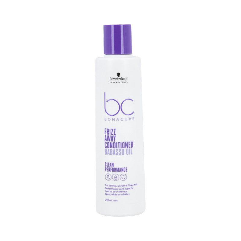 SCHWARZKOPF PROFESSIONAL BONACURE FRIZZ AWAY Balsamo lisciante per capelli crespi 200ml