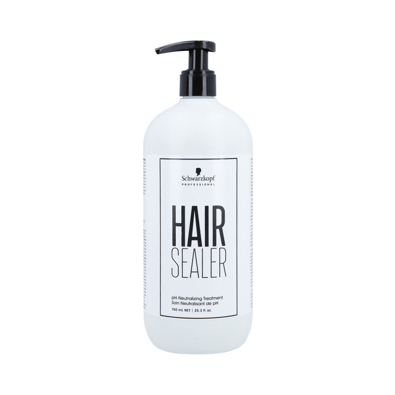 SCHWARZKOPF PROFESSIONAL HAIR SEALER Trattamento rigenerante ottimizzante il pH dopo il trattamento colorante 750ml