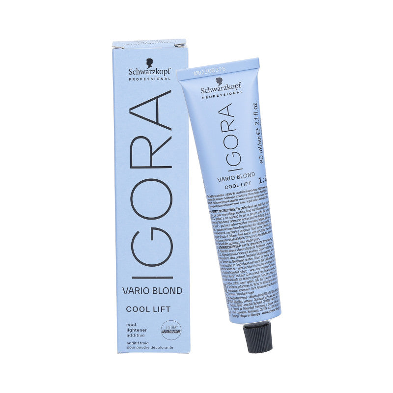 SCHWARZKOPF PROFESSIONAL IGORA VARIO BLOND Cool Lift Additivo per decolorante in polvere 60ml