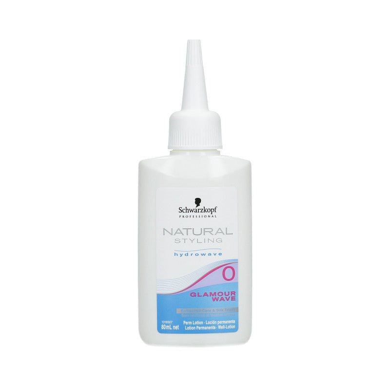 SCHWARZKOPF PROFESSIONAL NATURAL STYLING Glamour Wave 0 Liquido per permanente 80ml