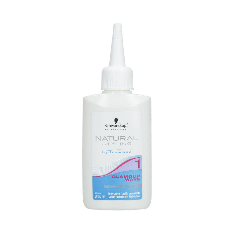 SCHWARZKOPF PROFESSIONAL NATURAL STYLING Glamour Wave 1 Liquido per permanente 80ml