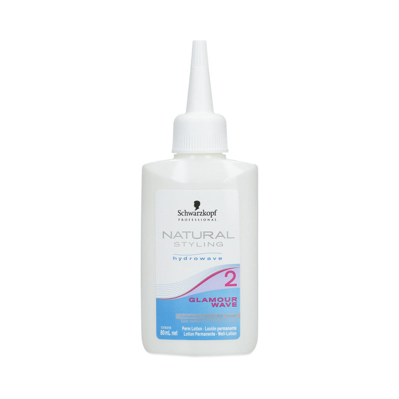 SCHWARZKOPF PROFESSIONAL NATURAL STYLING Glamour Wave 2 Liquido per permanente 80ml