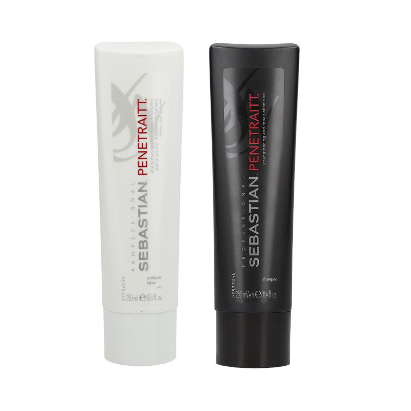 SEBASTIAN PENETRAITT Set Shampoo 250ml + Conditioner 250ml per capelli danneggiati