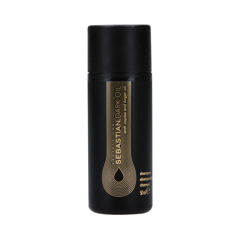 SEBASTIAN PROFESSIONAL DARK OIL Shampoo per capelli con olio di ricino e jojoba 50 ml