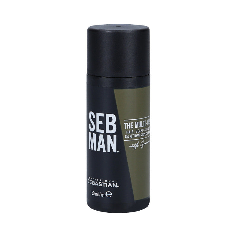 SEBASTIAN SEB MAN THE MULTI-TASKER Shampoo multiuso per capelli, barba e corpo 3in1 50ml