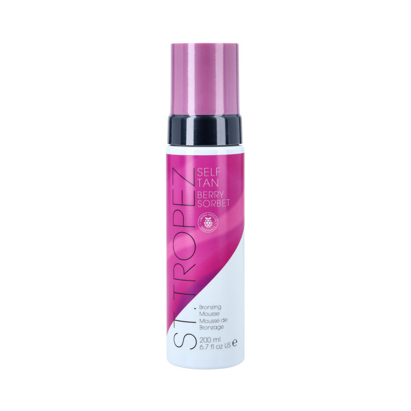ST. TROPEZ SELF TAN Mousse autoabbronzante al profumo di sorbetto ai frutti di bosco 200ml