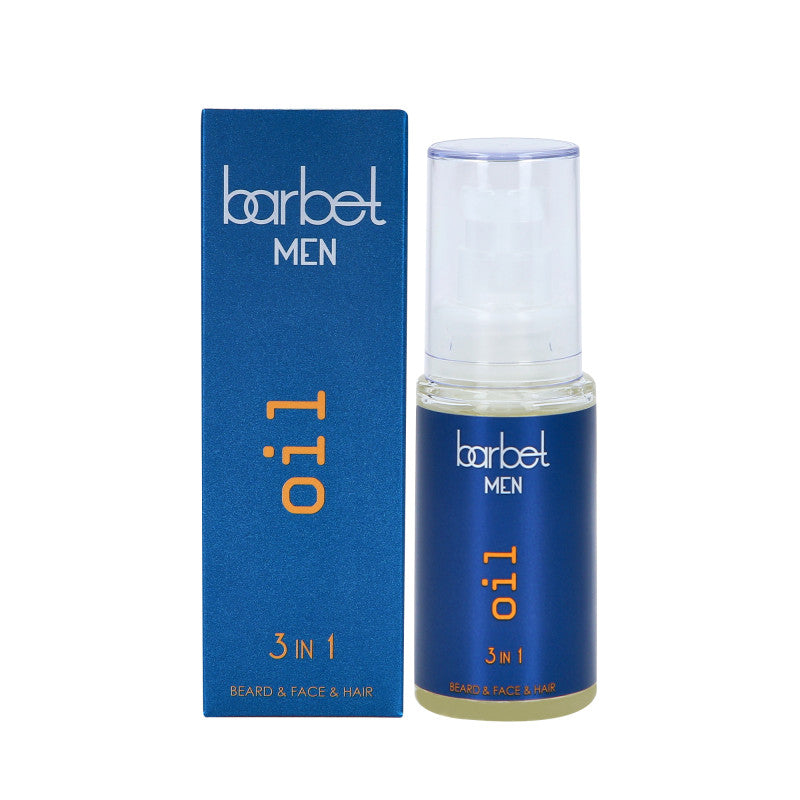 STAPIZ BARBET MEN 3in1 Olio per barba, capelli e viso 30ml