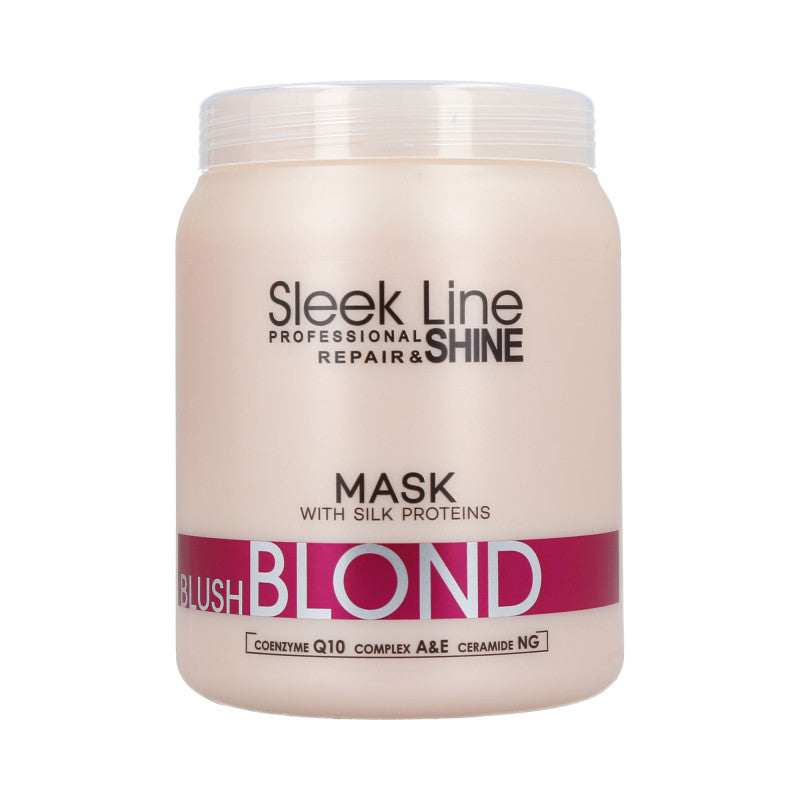 STAPIZ SLEEK LINE BLUSH BLOND Maschera per capelli biondi e rossi 1000ml 