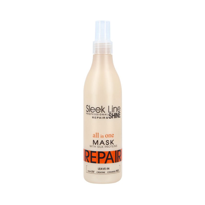 STAPIZ SLEEK LINE REPAIR ALL IN ONE Maschera nutriente per capelli in spray senza risciacquo 300ml