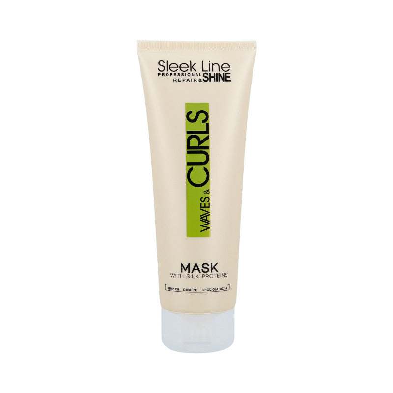 STAPIZ SLEEK LINE WAVES&CURLS Maschera per capelli ricci e mossi 250ml
