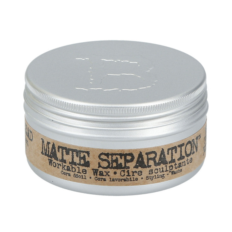 Tigi B per Uomo Matte Separation Wax Cera effetto mat 85g