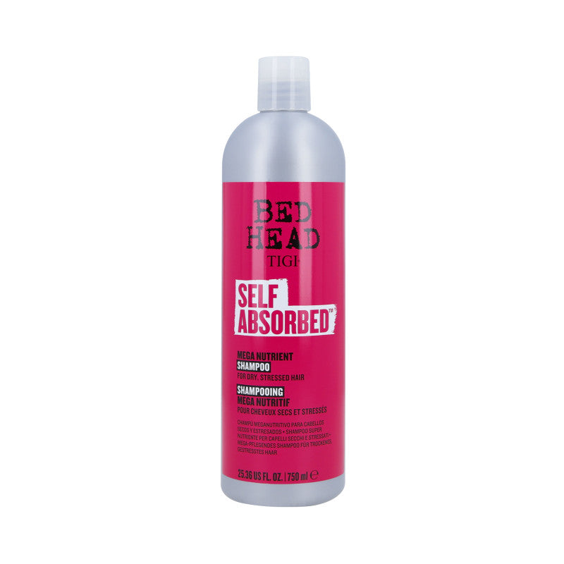 TIGI BED HEAD SELF ABSORBED Shampoo idratante per capelli secchi e indeboliti 750ml