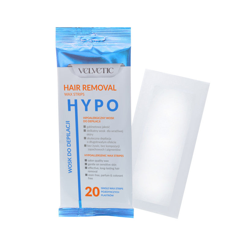 VELVETIC HYPO Cera depilatoria corpo ipoallergenica 20 pezzi