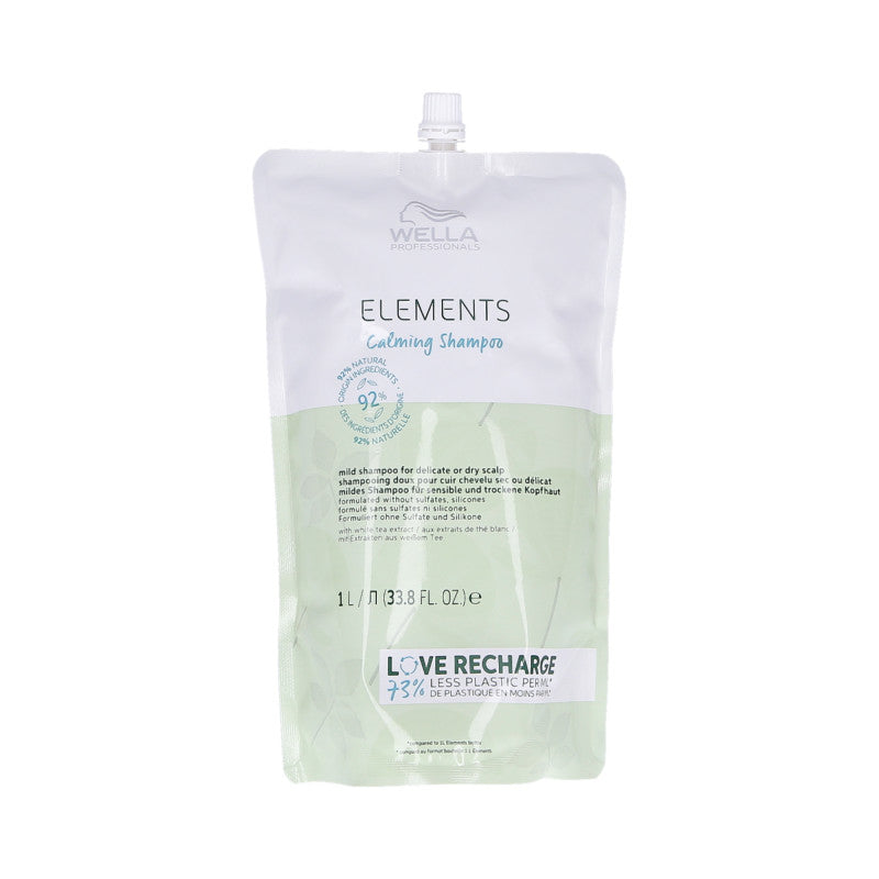WELLA PROFESSIONALS ELEMENTS Shampoo per capelli delicati bustina da 1000 ml