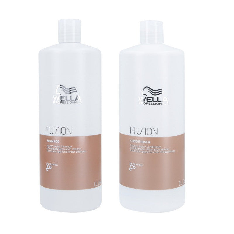 WELLA PROFESSIONALS FUSION Intense Repair shampoo 1000ml + balsamo 1000ml
