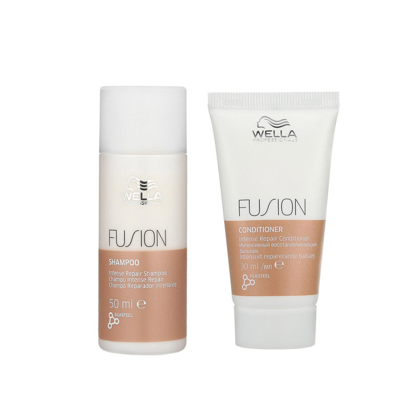 WELLA PROFESSIONALS FUSION Intense Repair Set shampoo 50ml + balsamo 30ml