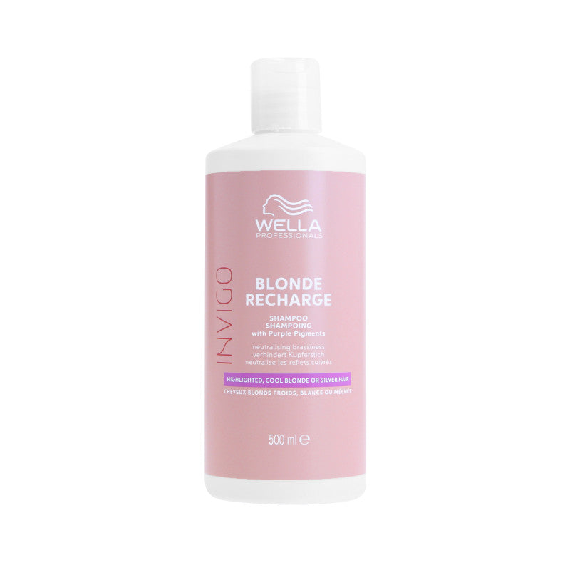 WELLA PROFESSIONALS INVIGO BLONDE RECHARGE PURPLE Shampoo per capelli biondi 500ml