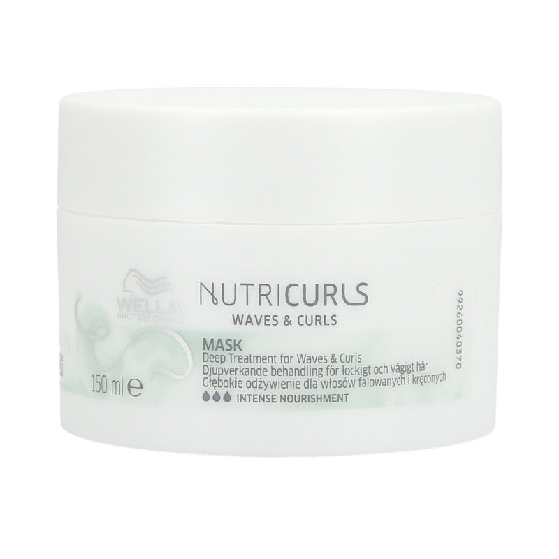 WELLA PROFESSIONALS NUTRICURLS WAVES & CURLS Maschera per capelli ricci e mossi 150ml
