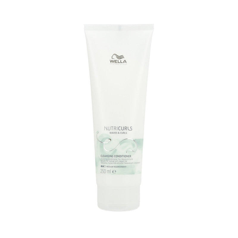 WELLA PROFESSIONALS NUTRICURLS WAVES & CURLS Balsamo detergente per capelli ricci e mossi 250ml