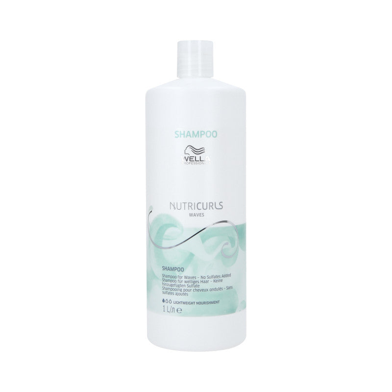 WELLA PROFESSIONALS NUTRICURLS WAVES Shampoo per capelli mossi 1000ml
