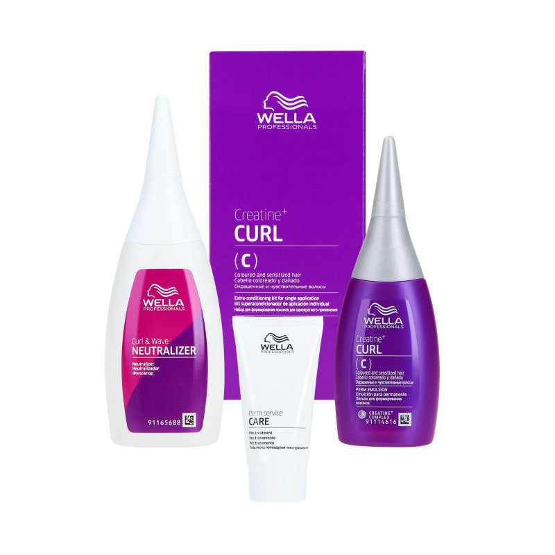WELLA PROFESSIONALS WAVE (C) Kit permanente per capelli colorati e sensibili