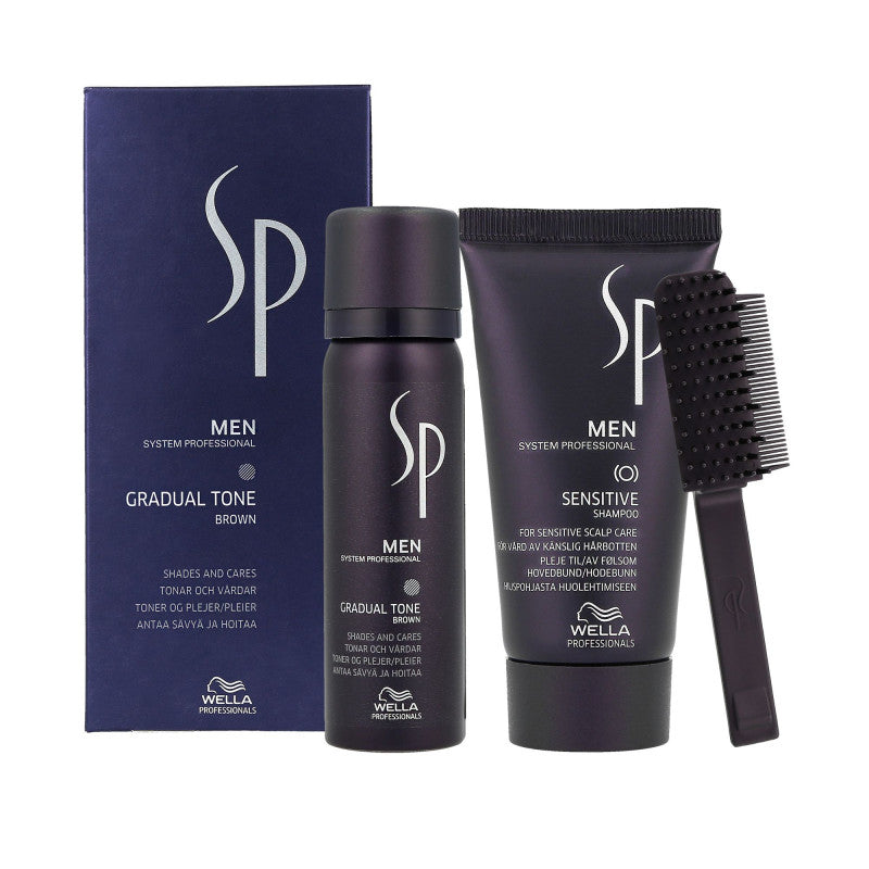 Wella SP Men Gradual Tone Brown Pigmento marrone 60 ml 