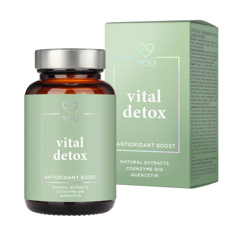 YOU VITAL DETOX Integratore per la pulizia del corpo 60 capsule