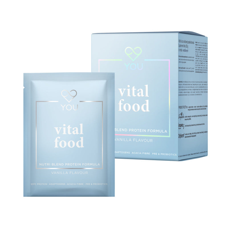 YOU VITAL FOOD Proteine Nutrizionali – Vaniglia 350 g