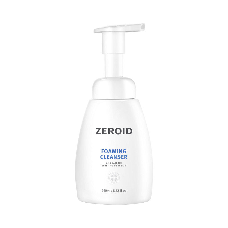 ZEROID Schiuma detergente ipoallergenica per pelli secche e sensibili 240 ml